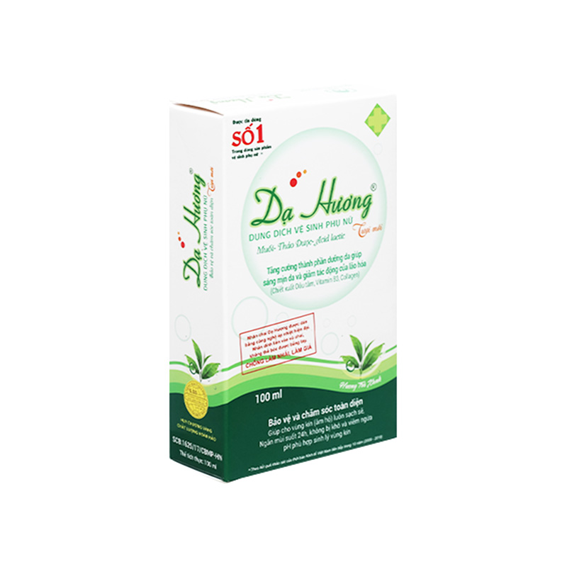 Dung dịch vệ sinh phụ nữ Dạ Hương Trà xanh (100ml)