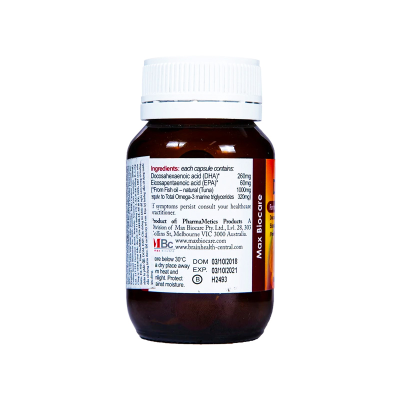 Thuốc Dasbrain bổ não, tăng cường miễn dịch (lọ 30 viên)