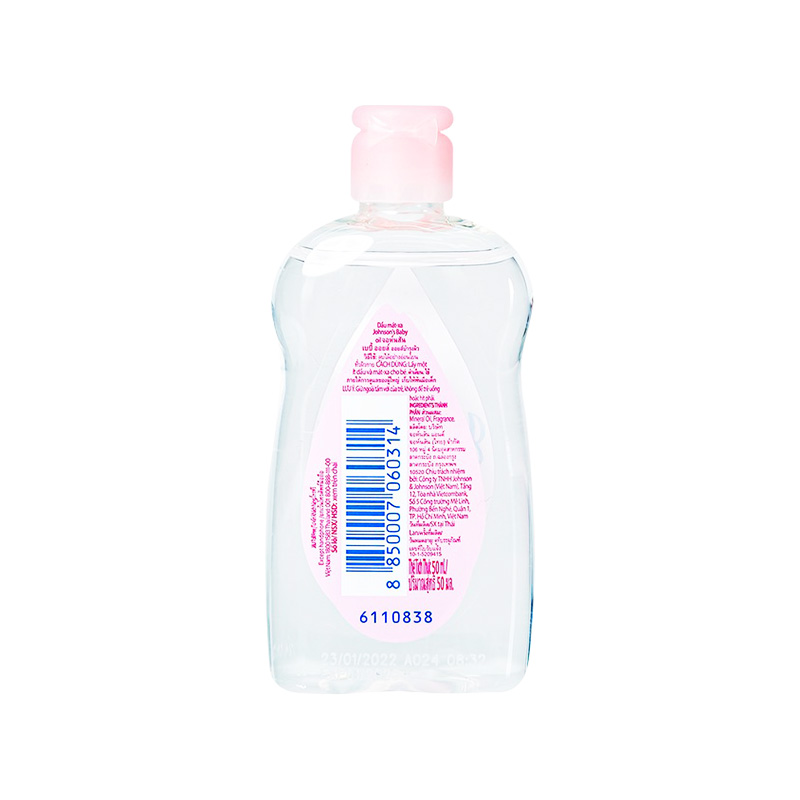 Dầu dưỡng ẩm mát xa Johnson's Baby Oil (chai 50ml)