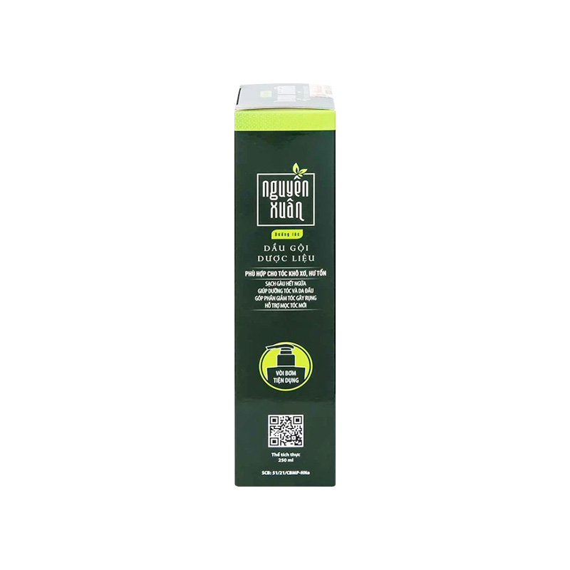 Dầu gội Dược liệu Nguyên Xuân Xanh dành cho tóc khô (chai 250ml)