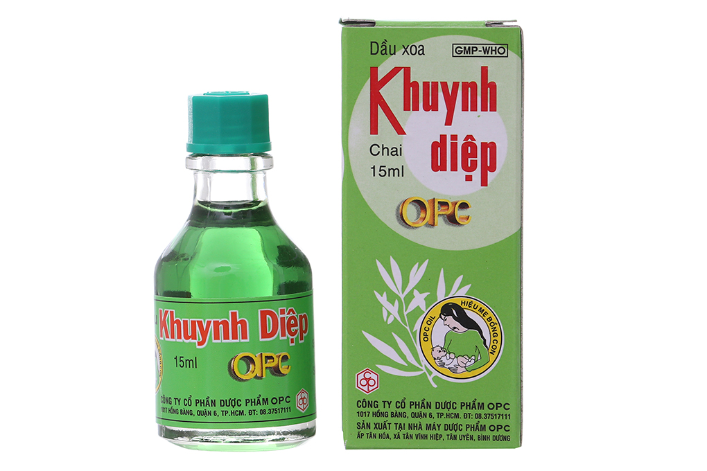 Dầu Khuynh Diệp OPC phòng và trị cảm cúm, sổ mũi, nghẹt mũi (chai 15ml)