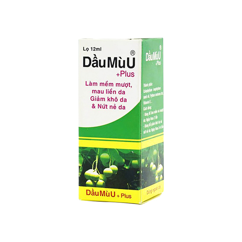 Dầu Mù U Plus Thiên Khánh (hộp 1 chai x 12ml)