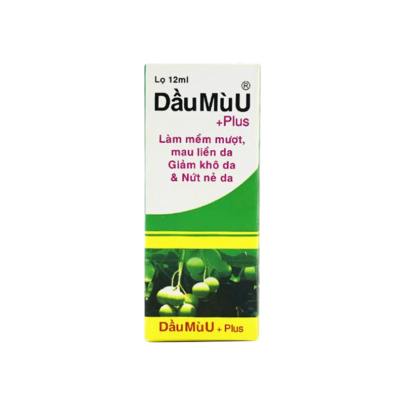 Dầu Mù U Plus Thiên Khánh (hộp 1 chai x 12ml)