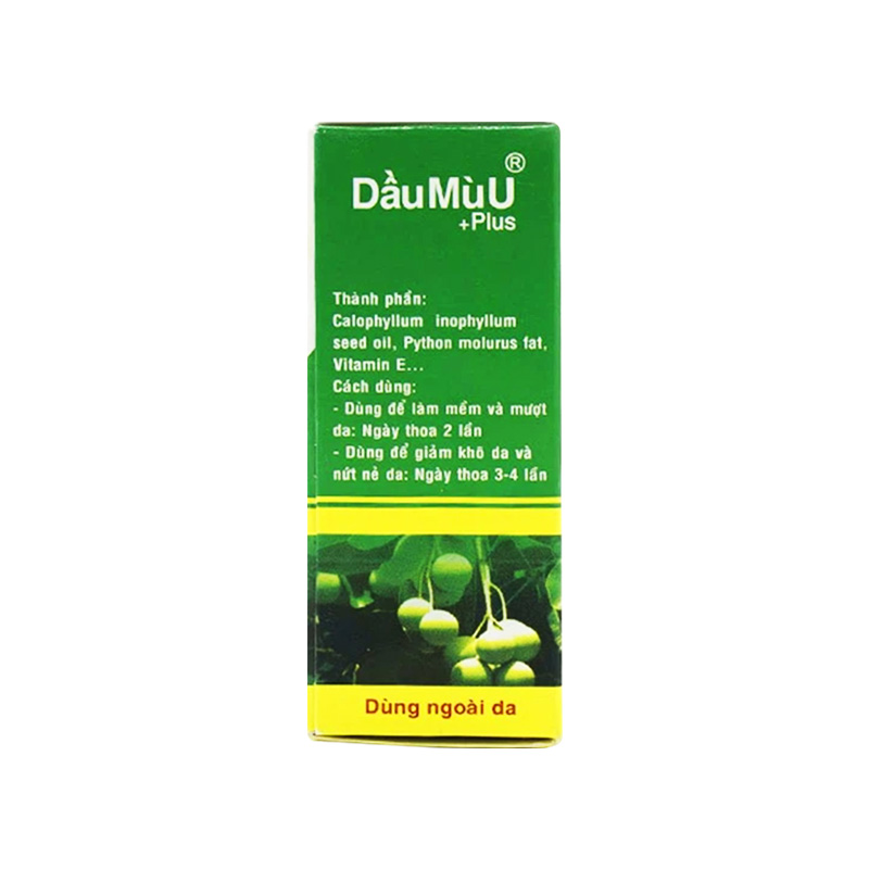 Dầu Mù U Plus Thiên Khánh (hộp 1 chai x 12ml)