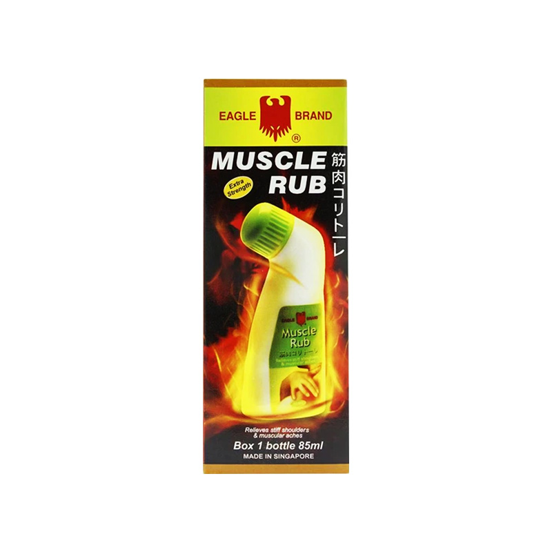 Dầu xoa bóp Con Ó Eagle Brand Muscle Rub giảm đau lưng, viêm khớp (chai 85ml)