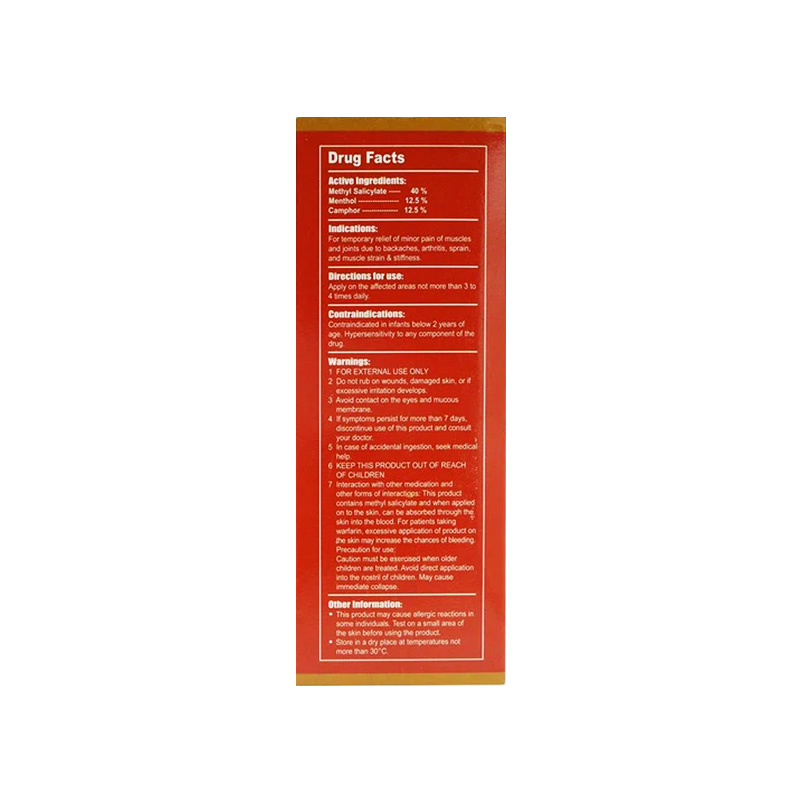Dầu xoa bóp Con Ó Eagle Brand Muscle Rub giảm đau lưng, viêm khớp (chai 85ml)
