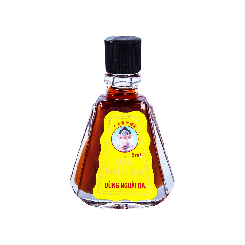 Dầu Phật Linh Trường Sơn hỗ trợ cảm cúm, nghẹt mũi (chai 5ml)