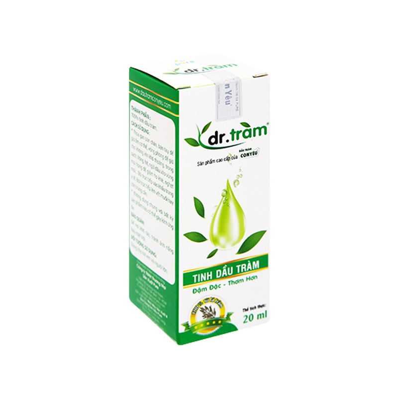 Dầu Dr.Tràm hỗ trợ làm dịu da (hộp 1 chai x 20ml)