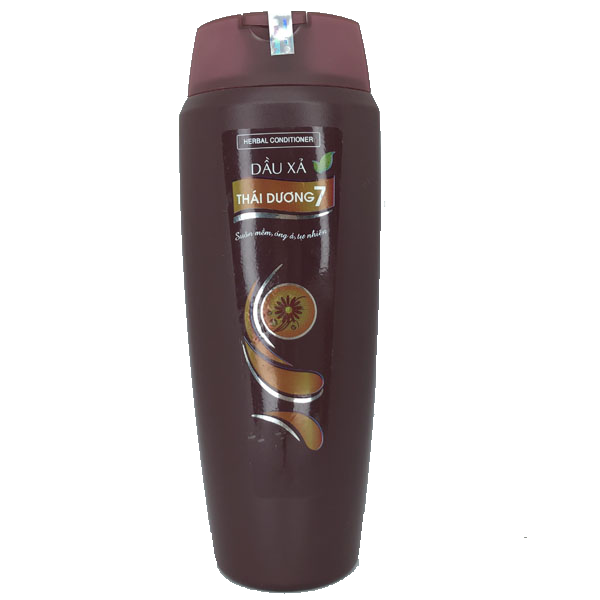 Dầu xả Dược liệu Thái Dương 7 hương Hoa Bưởi tóc suôn mềm, óng ả (chai 200ml)