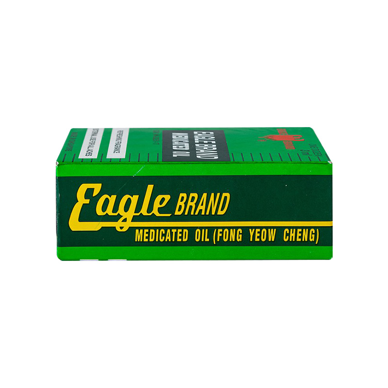 Dầu gió xanh Con Ó Eagle Brand Oil giảm nghẹt mũi, chóng mặt, say tàu xe (chai 3ml)
