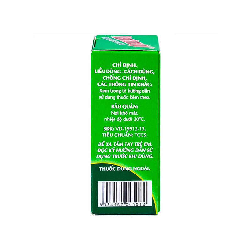 Dentanalgi thuốc trị đau răng (hộp 1 chai x 7ml)
