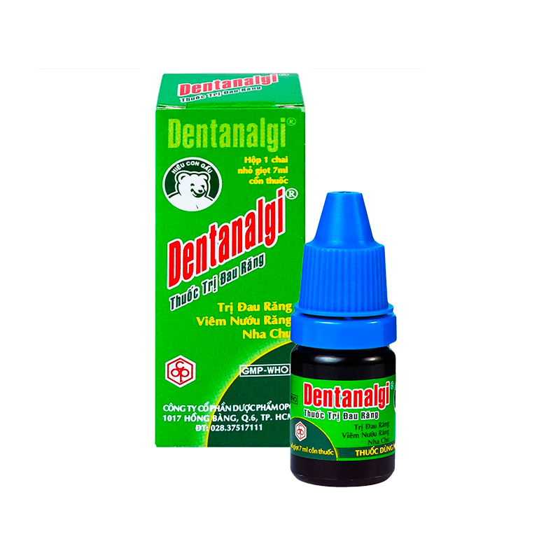 Dentanalgi thuốc trị đau răng (hộp 1 chai x 7ml)