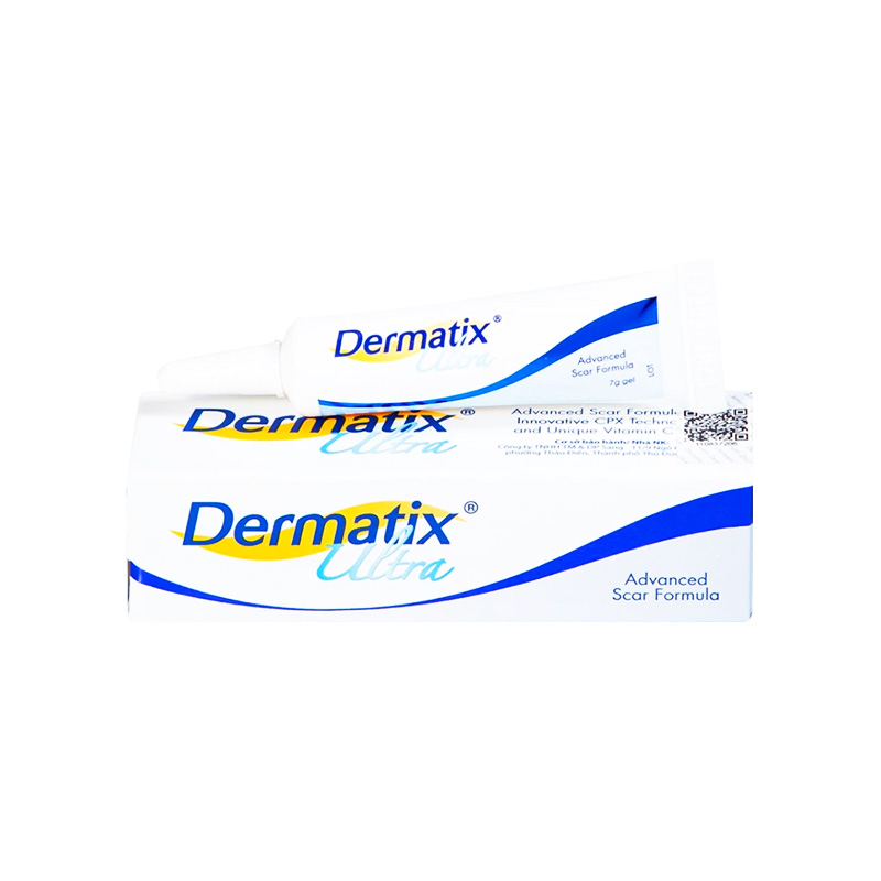 Gel Dermatix Ultra cải thiện hiệu quả sẹo lồi và sẹo phì đại (tuýp 7g)
