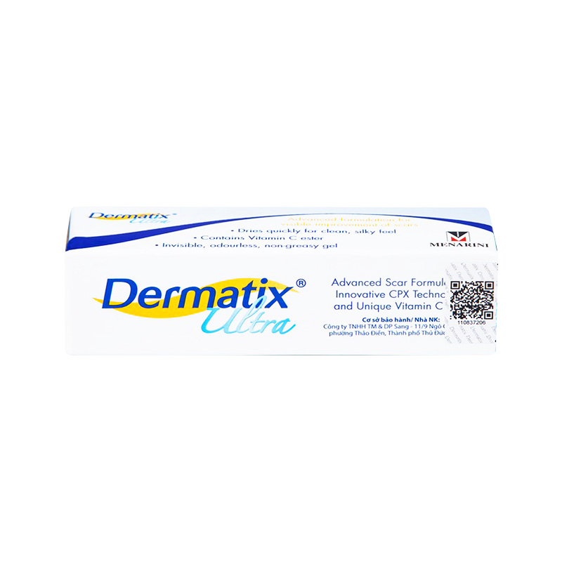 Gel Dermatix Ultra cải thiện hiệu quả sẹo lồi và sẹo phì đại (tuýp 7g)
