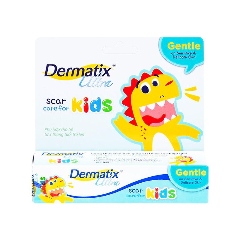 Gel trị sẹo Dermatix Ultra Scar Care For Kids phù hợp cho trẻ từ 3 tháng tuổi (hộp 1 tuýp x 5g)