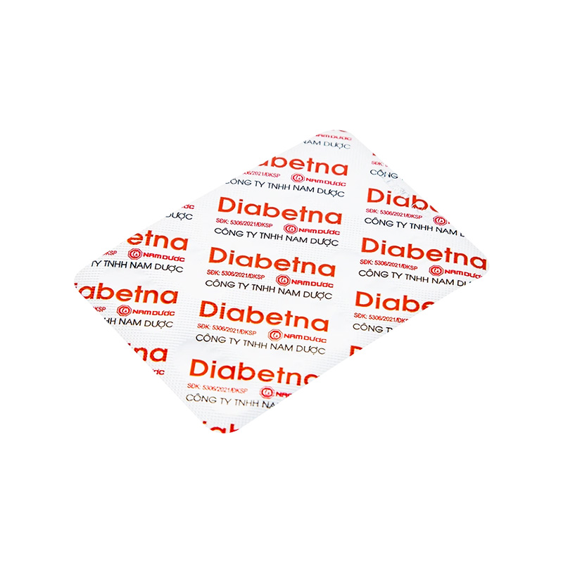 Viên uống Diabetna Nam Dược hỗ trợ giảm đường huyết (hộp 4 vỉ x 10 viên)