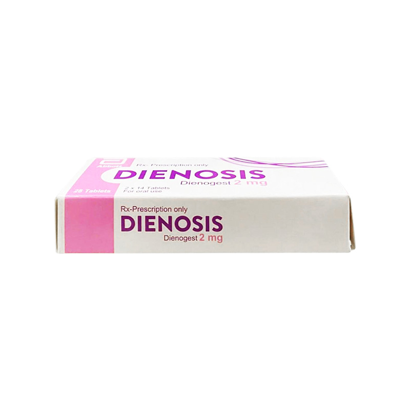 Thuốc Dienosis 2mg điều trị lạc nội mạc tử cung (hộp 2 vỉ x 14 viên)