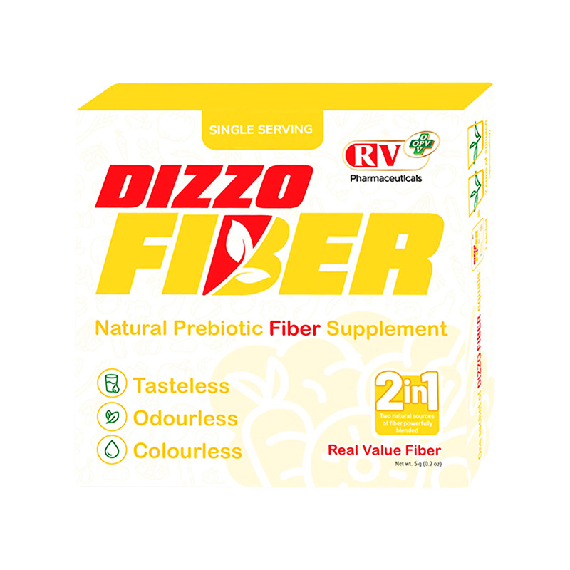 Thực phẩm bảo vệ sức khoẻ Dizzo Fiber hỗ trợ giảm tình trạng táo bón (hộp 30 gói x 5g)