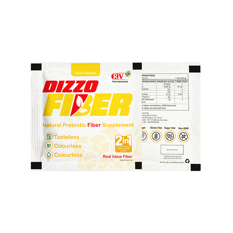 Thực phẩm bảo vệ sức khoẻ Dizzo Fiber hỗ trợ giảm tình trạng táo bón (hộp 30 gói x 5g)