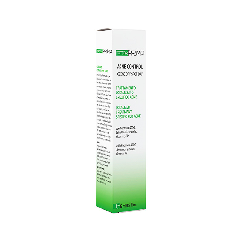 Kem DottorPrimo Acne Control Ozone Dry Spot Day ngừa mụn ban ngày (hộp 1 tuýp x 10ml)