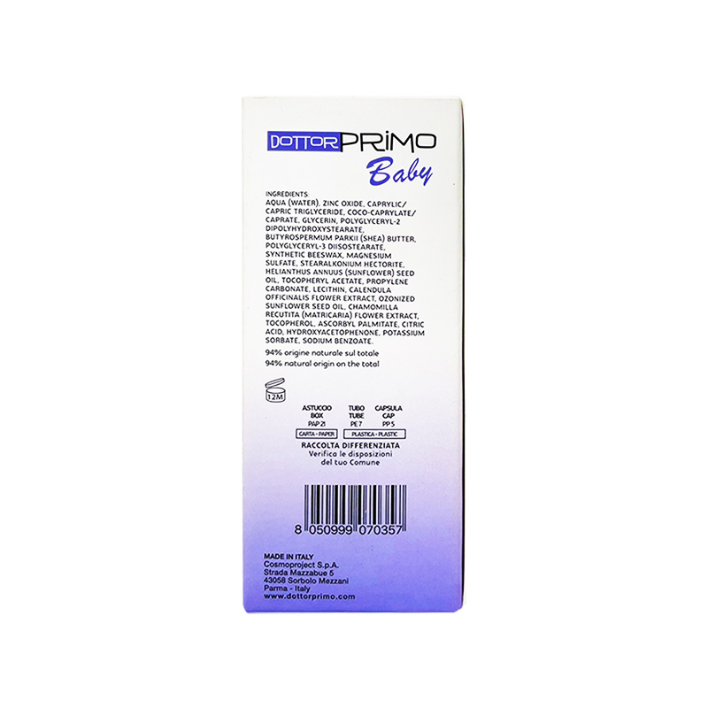 Kem bôi hăm DottorPrimo Diaper Paste cho bé hộp (1 tuýp x 30ml)
