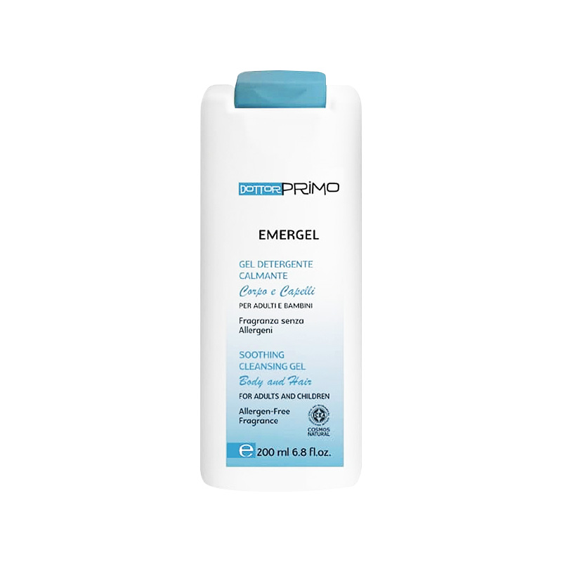 Gel tắm gội dưỡng ẩm DottorPrimo Emergel (chai 200ml)