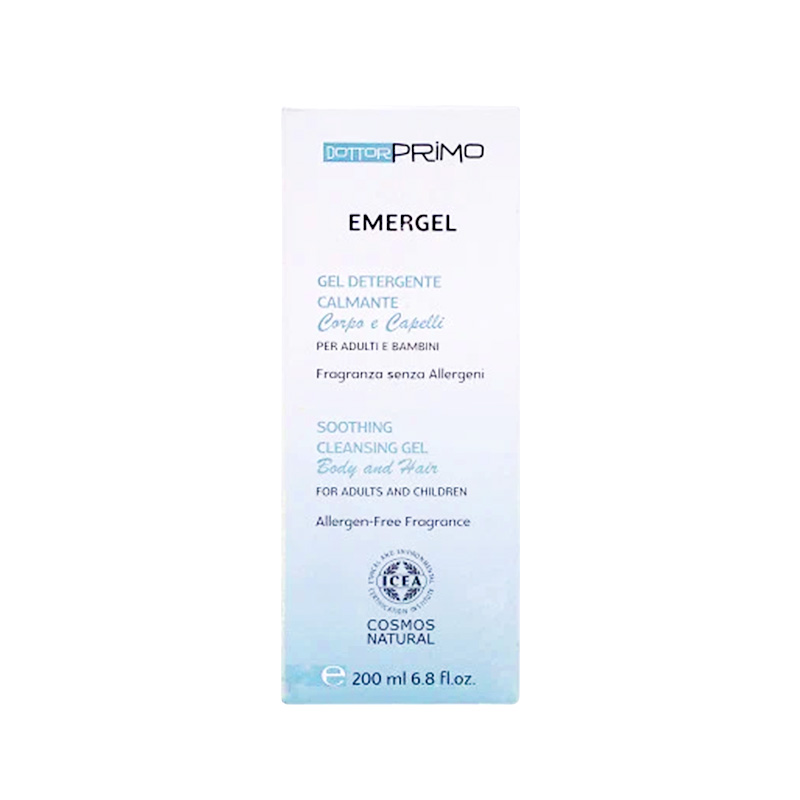 Gel tắm gội dưỡng ẩm DottorPrimo Emergel (chai 200ml)