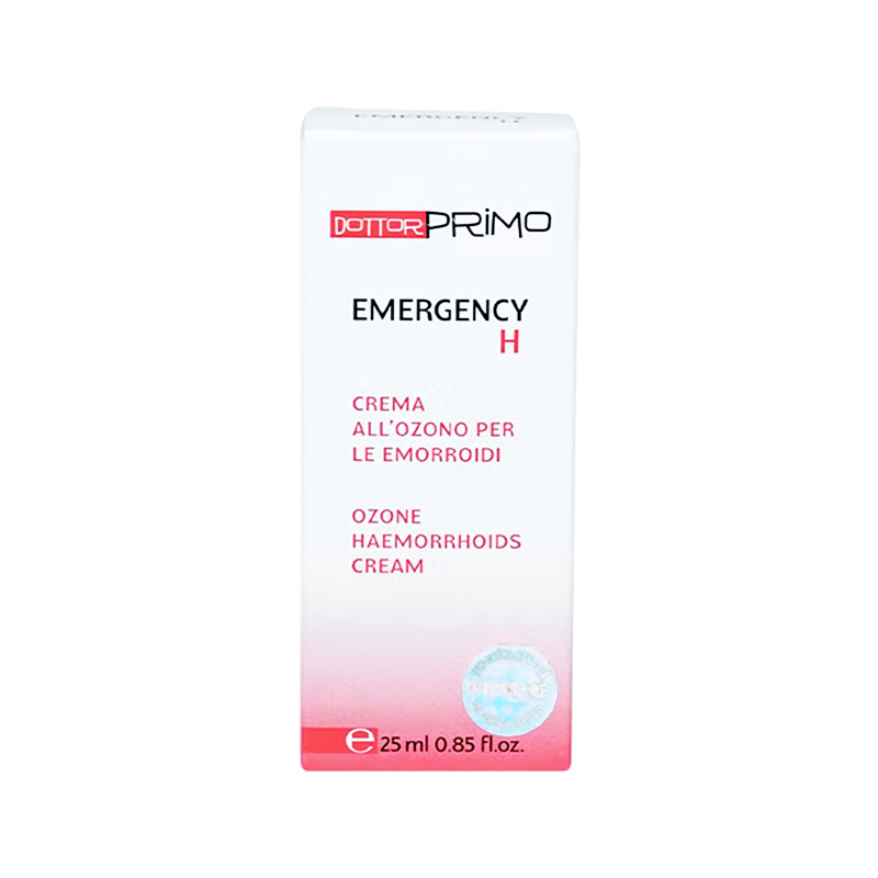 Kem bôi DottorPrimoEmergency H làm dịu các triệu chứng do trĩ (hộp 1 tuýp x 25ml)