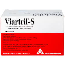 Thuốc bột Viartril-S 1500mg giảm triệu chứng của thoái hóa khớp (hộp 30 gói)