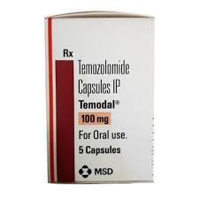 Thuốc Temodal 100mg điều trị u nguyên bào thần kinh (hộp 5 gói x 1 viên)