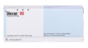Thuốc Diovan 80 điều trị tăng huyết áp, suy tim (hộp 2 vỉ x 14 viên)