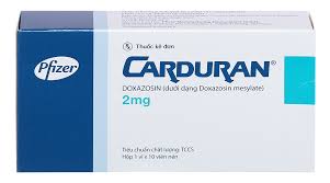 Thuốc Carduran 2mg điều trị tăng huyết áp, u xơ tuyến tiền liệt (hộp 1 vỉ x 10 viên)