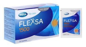 Thuốc bột Flexsa 1500 giảm triệu chứng viêm khớp gối (hộp 30 gói x 3.7g)