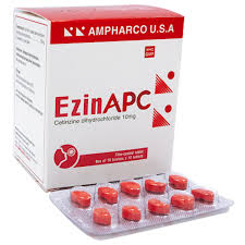Thuốc EzinAPC điều trị viêm mũi dị ứng, mề đay (hộp 10 vỉ x 10 viên)