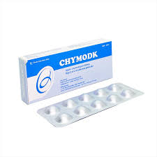 Thuốc Chymodk 8.4mg điều trị phù nề sau chấn thương, phẫu thuật (hộp 2 vỉ x 10 viên)