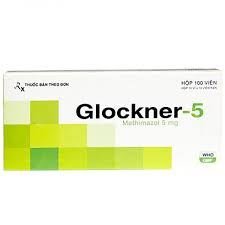 Viên nén Glockner-5 điều trị triệu chứng cường giáp (hộp 10 vỉ x 10 viên)