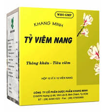 Thuốc Tỷ Viêm Nang Khang Minh điều trị viêm xoang, viêm mũi dị ứng (hộp 1 lọ x 60 viên)