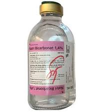 Dịch truyền Natri Bicarbonat 1.4% Fresenius Kabi điều trị kiềm hóa nước tiểu (chai x 250ml)