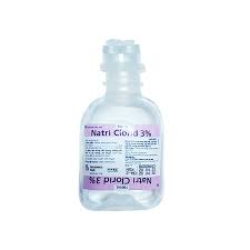 Dịch truyền Natri Clorid 3% Fresenius Kabi bổ sung natri clorid (chai x 100ml)