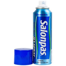 Xịt giảm đau Salonpas Jet Spray giảm đau, kháng viêm do căng cơ, bong gân (chai 118ml)