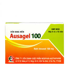 Thuốc Ausagel 250 điều trị táo bón (hộp 6 vỉ x 10 viên)