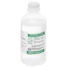 Dịch truyền 0.9% Sodium Chloride Solution Euro-Med bổ sung muối, nước (chai x 500ml)