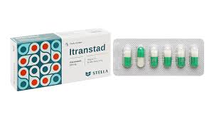 Thuốc Itranstad 100mg điều trị nhiễm nấm (hộp 1 vỉ x 6 viên)