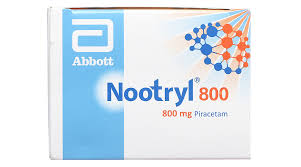 Thuốc Nootryl 800 điều trị chóng mặt, giật rung cơ (hộp 10 vỉ x 10 viên)