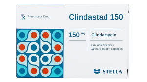 Viên nang Clindamycin 150mg điều trị nhiễm khuẩn (hộp 5 vỉ x 10 viên)