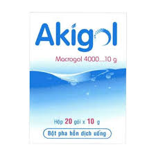 Thuốc Akigol điều trị táo bón (hộp 20 gói x 10,19g)