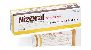 Kem bôi da Nizoral Cream điều trị nấm ngoài da, viêm da tiết bã (hộp 1 tuýp x 5g)