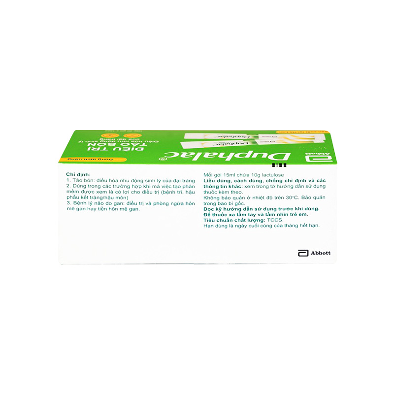 Thuốc Duphalac điều trị táo bón (hộp 20 gói x 15ml)