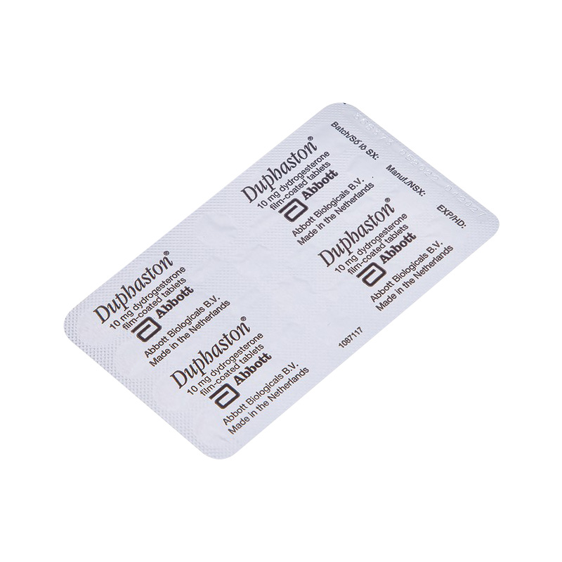 Thuốc Duphaston điều hòa kinh nguyệt, lạc nội mạc tử cung (hộp 1 vỉ x 20 viên)