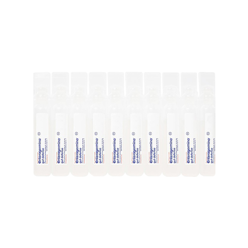 Hỗn dịch uống men vi sinh Enterogermina Gut Defense bổ sung lợi khuẩn, bảo vệ tiêu hóa (hộp 20 ống)
